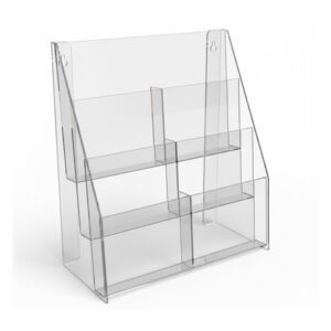 Acrylic Six Pocket Brochure Holder