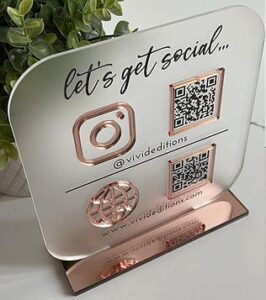 Plexiglas Table Talker